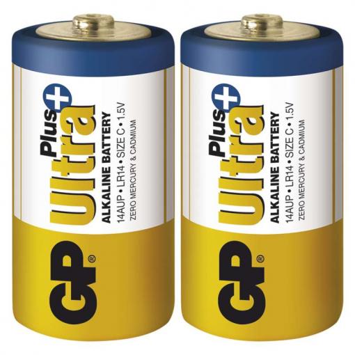 GP Ultra Plus LR14 (C) 2ks - Batérie alkalické