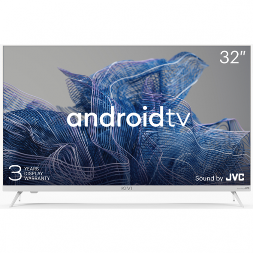 Kivi 32H750NW biely - HD Ready Android TV