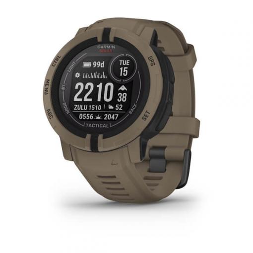 Garmin Instinct 2 Solar Tactical Edition, Coyote Tan - športové smart hodinky