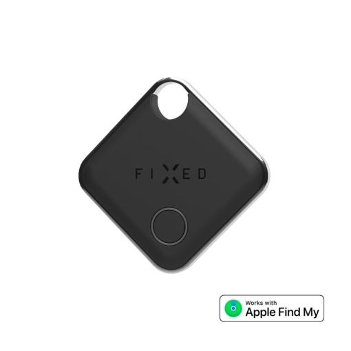 FIXED Tag s podporou Find My, čierny - Smart tracker