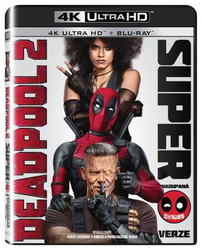 Deadpool 2 - nadupaná verzia (2xUHD+2xBD) - UHD Blu-ray film