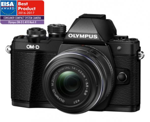 Olympus E-M10 Mark II čierny + EZ-M14-42 IIR čierny - Digitálny fotoaparát
