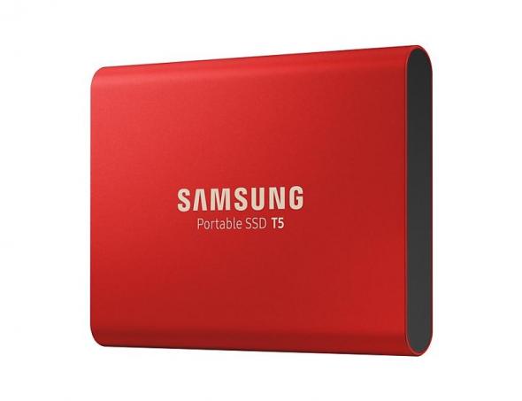Samsung T5 1TB red - SSD prenosný disk USB-C 3.1