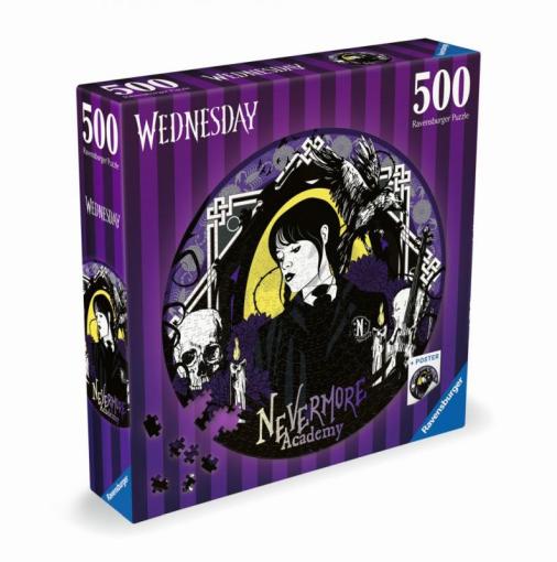 Ravensburger Kruhové puzzle: Wednesday 500 dielikov
