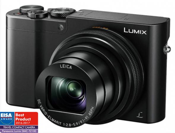 Panasonic Lumix DMC-TZ 100EP-K čierny vystavený kus - Digitálny fotoaparát