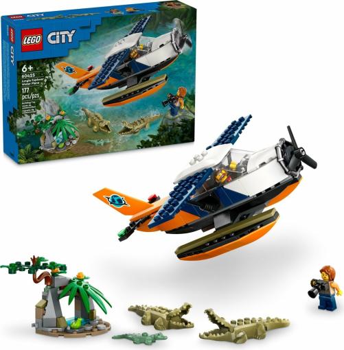 LEGO LEGO® City 60425 Vodné lietadlo na prieskum džungle