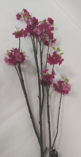 DecorGlass - Kvet slivka 150cm ružová