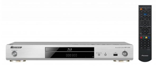 Pioneer BDP-X300-S strieborný - Multimediálny 3D Blu-ray prehrávač