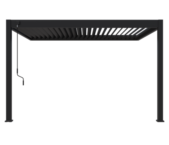 Rojaplast ROJA INTRO PLUS 4x3 m - Bioklimatická pergola, hliník - do steny