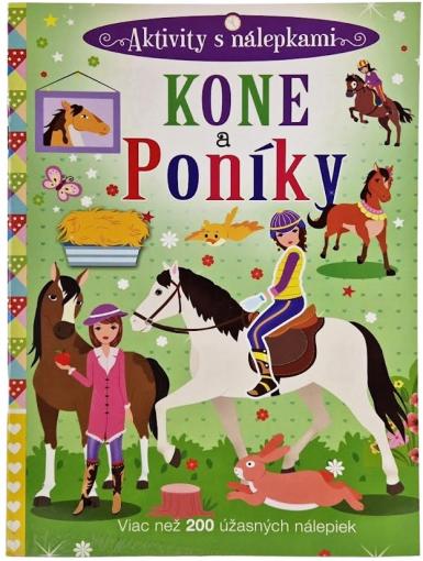 FONI-BOOK Kone a Poníky Aktivity s nálepkami 200+ - Kniha
