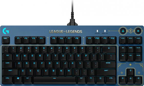 Logitech G PRO Mechanical Keyboard League of Legends Edition - LOL-WAVE2 - US INT'L - EMEA - Hráčska klávesnica