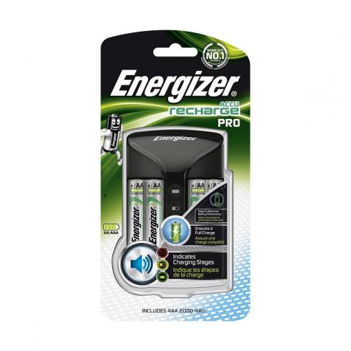 Energizer Pro Charger + 4ks (AA) 2000mAh - Nabíjačka batérií + 4ks AA