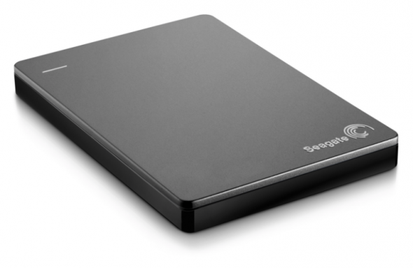 Seagate Backup Plus Slim Portable 1TB strieborný - Externý pevný disk 2,5"