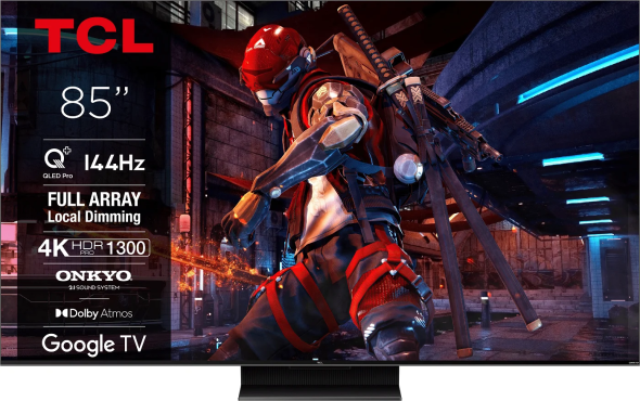 TCL 85C745  + predĺžená záruka na 5 rokov - QLED 4K Google TV