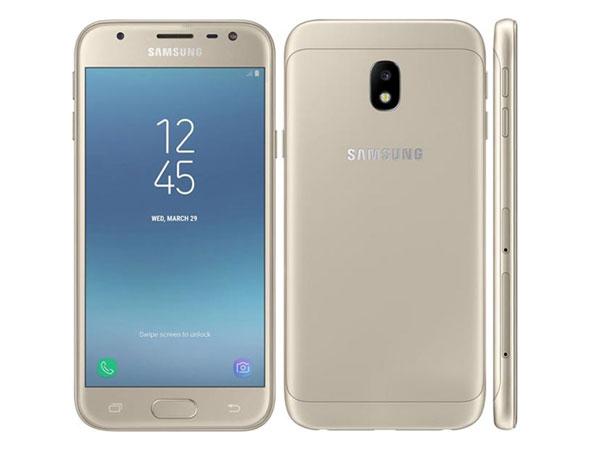 Samsung Galaxy J3 2017 Dual SIM zlatý - Mobilný telefón