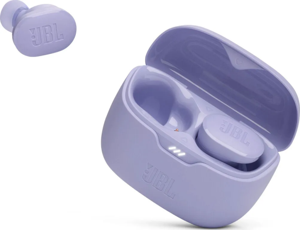 JBL Tune Buds Purple - Skutočne bezdrôtové slúchadlá do uší s potlačením hluku