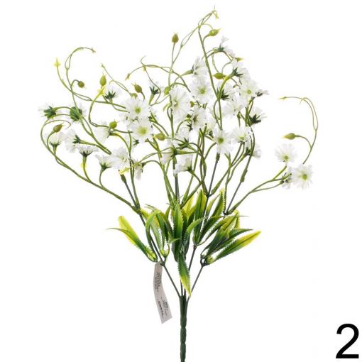 Kytica margaréta BIELA 40 cm - Umelé kvety