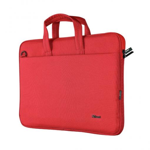 Trust Bologna Slim Laptop Bag 16 Eco - red - Brašňa pre notebook 16"
