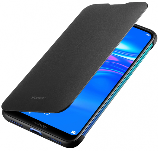 HUAWEI Flipové puzdro pre Huawei Y7 2019 Black - puzdro na Huawei Y7