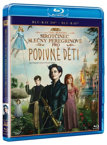 Domov pre neobyčajné deti slečny Peregrinovej (2BD) - 3D+2D Blu-ray film
