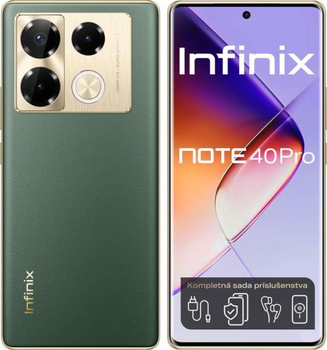 Infinix Note 40 PRO 12/256GB zelený - Mobilný telefón