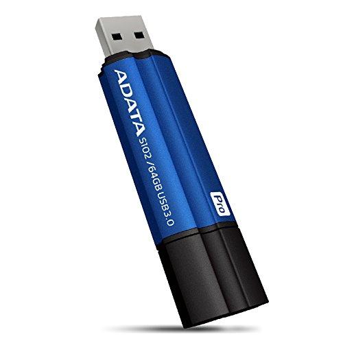 ADATA Superior S102 Pro 64GB modrý - USB 3.1 kľúč