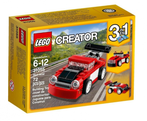 LEGO Creator Červené pretekárske auto - Stavebnica