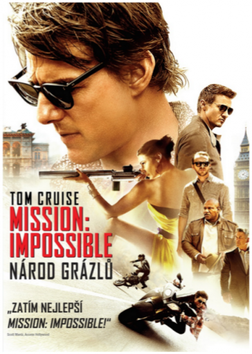 Mission: Impossible 5 - Národ grázlov - DVD film