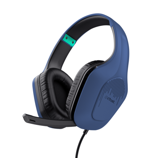Trust GXT 415B Zirox Blue Gaming Headset - Slúchadlá s mikrofónom