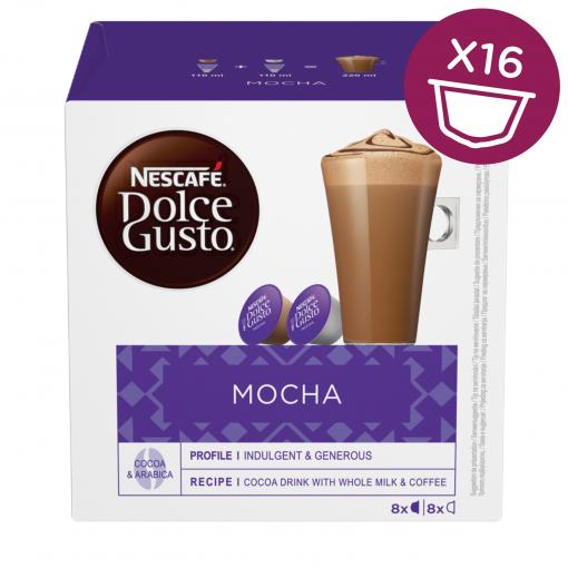 NESCAFE Dolce Gusto - Mocha (16 kapsúl) - Kávové kapsule