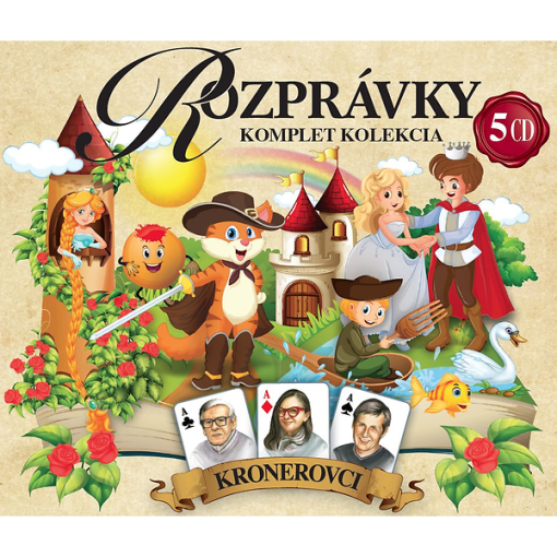 Rozprávky - Kronerovci kompletná kolekcia (5CD) - Audio CD