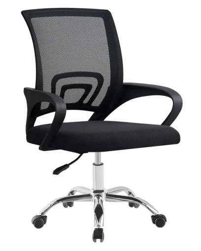 DEX 4 NEW CI - Kancelárska stolička, čierna/čierna/chrom