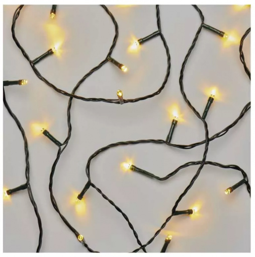 Emos LED vianočná reťaz 50m teplá biela, časovač - Vianočné osvetlenie vonkajšie aj vnútorné