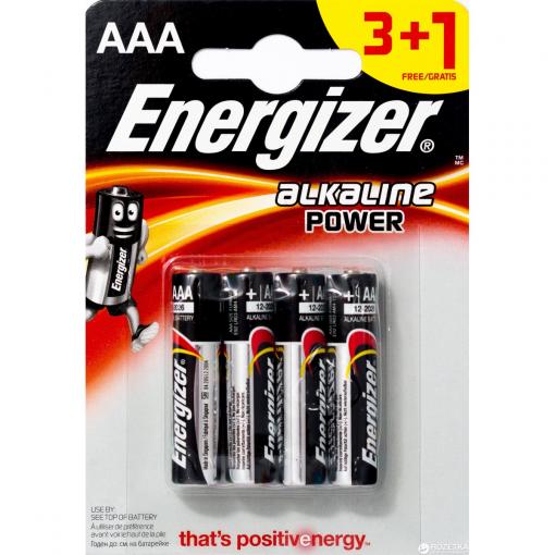 Energizer Base LR03 (AAA) 3+1ks - Batérie alkalické
