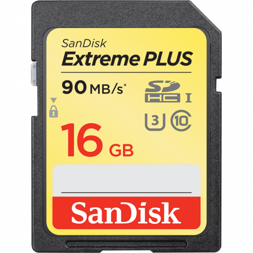 SanDisk Extreme Plus SDHC 16GB Class 10 UHS-I (r90MB,w60MB) - Pamäťová karta SD