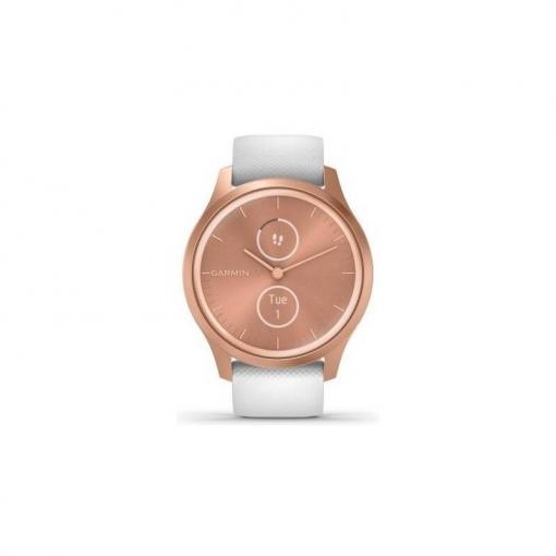Garmin vivomove Style, Rose Gold-White, Silicone - smart hodinky