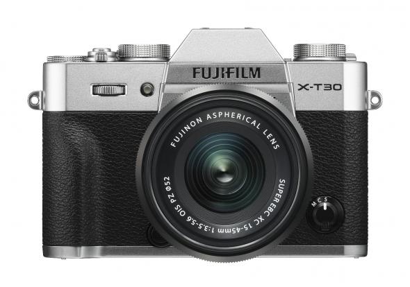 Fujifilm X-T30 II strieborný + Fujinon XC15-45mm F3.5-5.6 OIS  + predĺžená záruka na 36 mesiacov - Digitálny fotoaparát