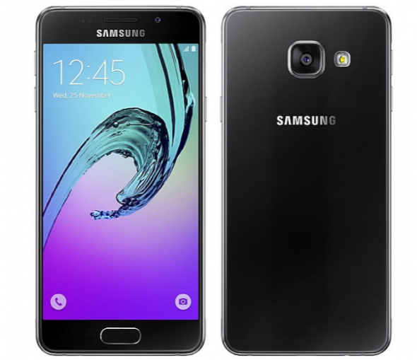Samsung Galaxy A3 2016 A310F single sim Čierny - posledný vystavený kus - Mobilný telefón