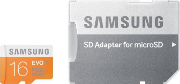 Samsung 16 GB EVO Class 10 - micro SDHC karta
