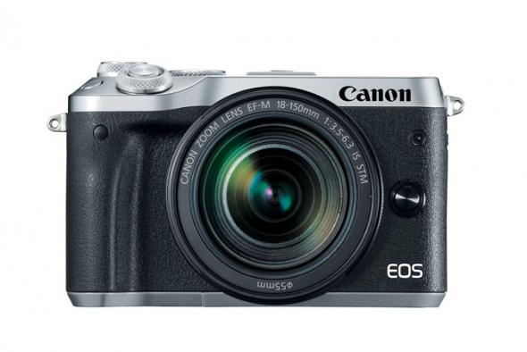 Canon EOS M6 strieborný +EF-M 18-150 mm IS STM - Digitálny fotoaparát