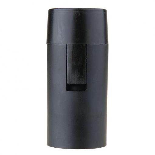 Emos Objímka na žiarovku E14 plastová - Objímka E14 čierna