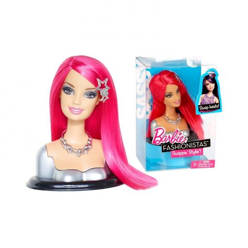 Mattel Barbie Fashionistas - vymeniteľná hlava - Vymeniteľná hlava