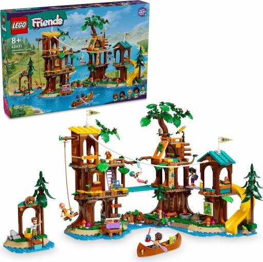 LEGO LEGO® Friends 42631 Dobrodružný tábor – dom na strome