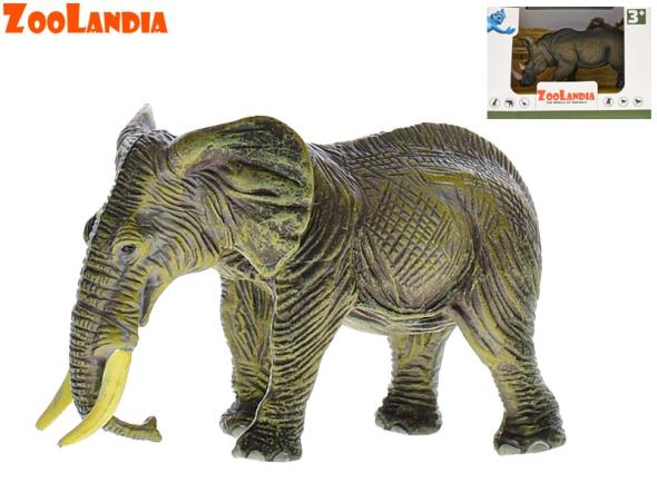 MIKRO -  Zoolandia nosorožec/slon s mláďaťom 11-14cm - Zvieratká