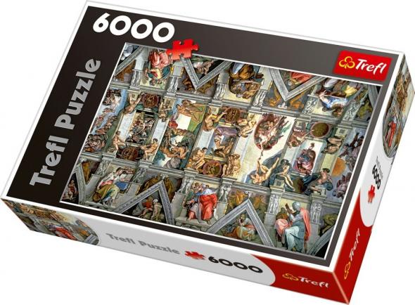 Trefl Trefl Puzzle 6000 dielikov - Sixtínska Kaplnka - Puzzle