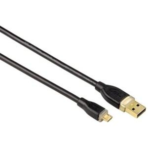 Hama Kábel micro USB 0,75m - Kábel USB-A - micro USB