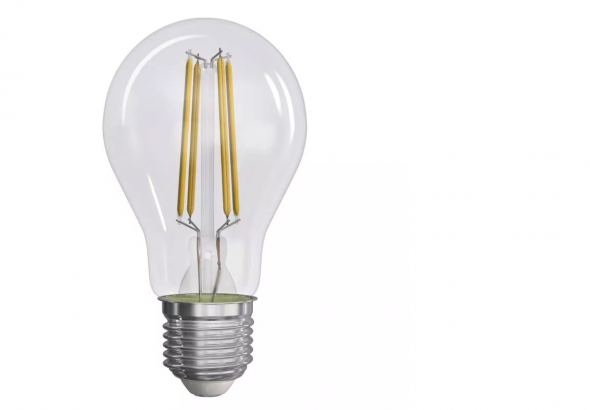 Emos filament A60 8.5W E27 teplá biela stmievateľná - LED žiarovka
