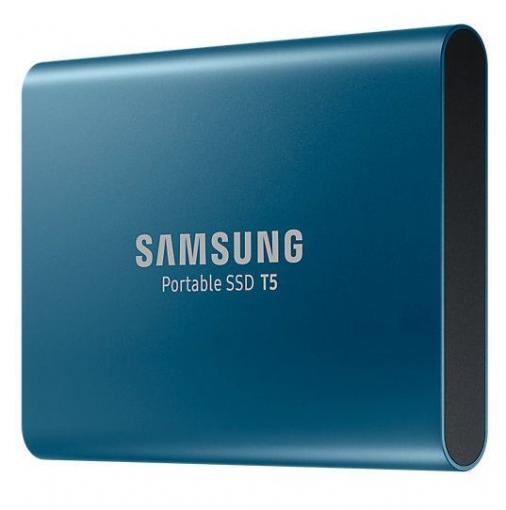 Samsung T5 500GB blue - SSD prenosný disk USB-C 3.1