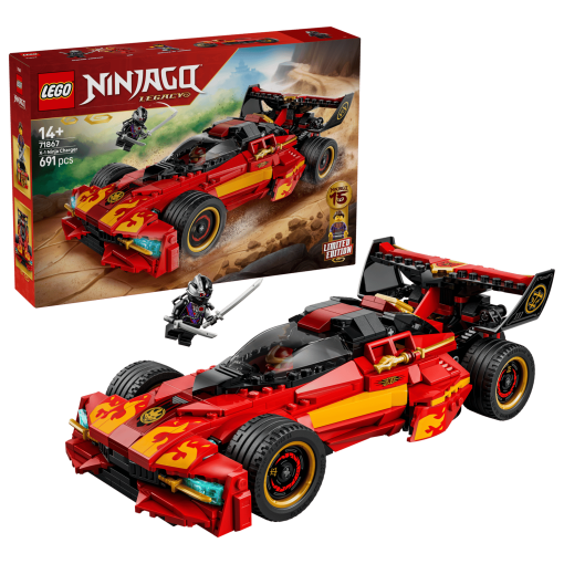 Lego Kaiovo červené superauto: 15 rokov NINJAGO