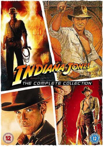 Indiana Jones 1-4 (5DVD) - DVD kolekcia